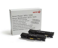XEROX BLACK 2x3.0k do Phaser3052/3260 WC3215/3225 106R02782 dwupak - 229522 - zdjęcie 1